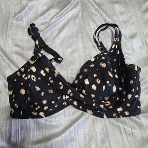 Birdsong Wildside Rose Gold Wrap Bikini Top